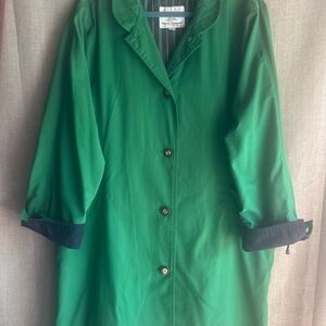 Green Trench Coat